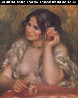 Pierre Renoir The Toilette Woman Combing Her Hair (mk06)